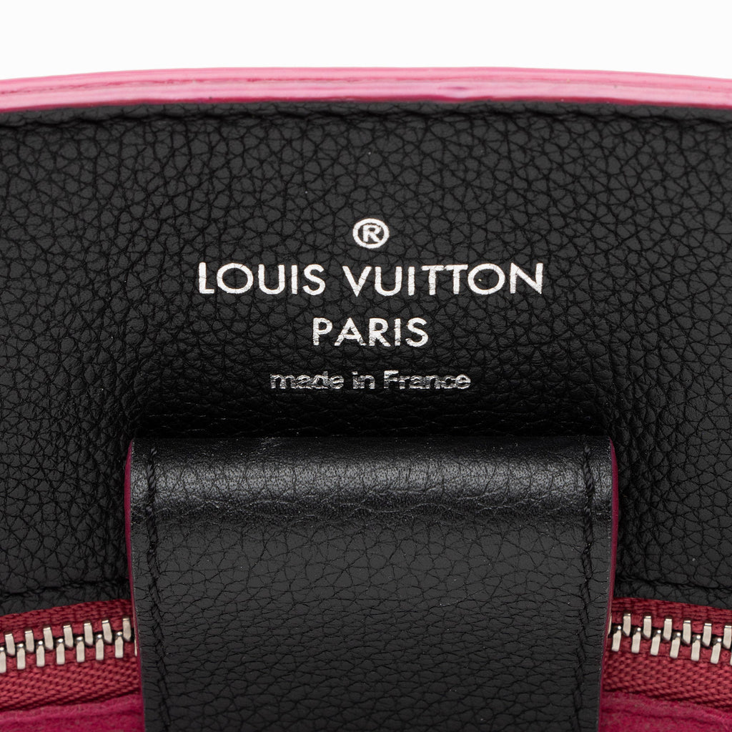 Louis Vuitton Calfskin Lockme Bucket Bag