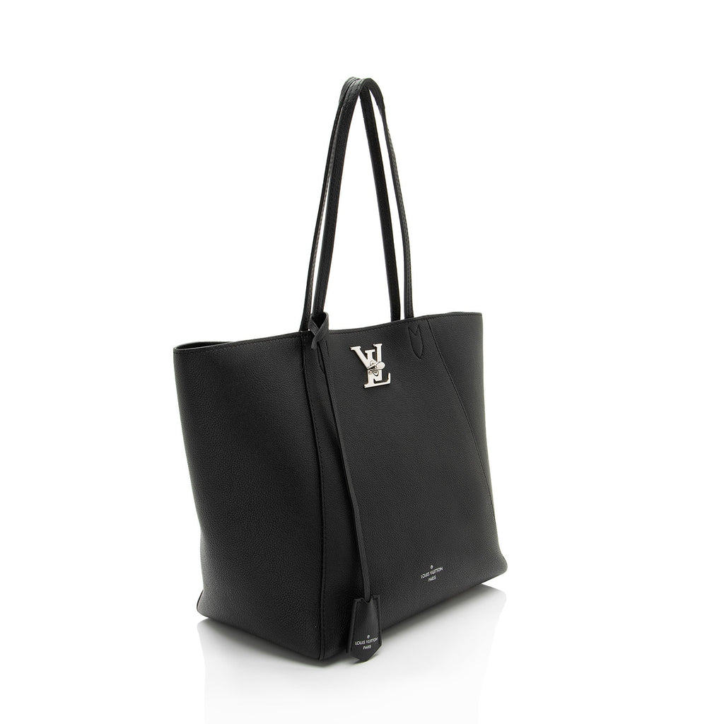 Louis Vuitton Calfskin Lockme Cabas Tote