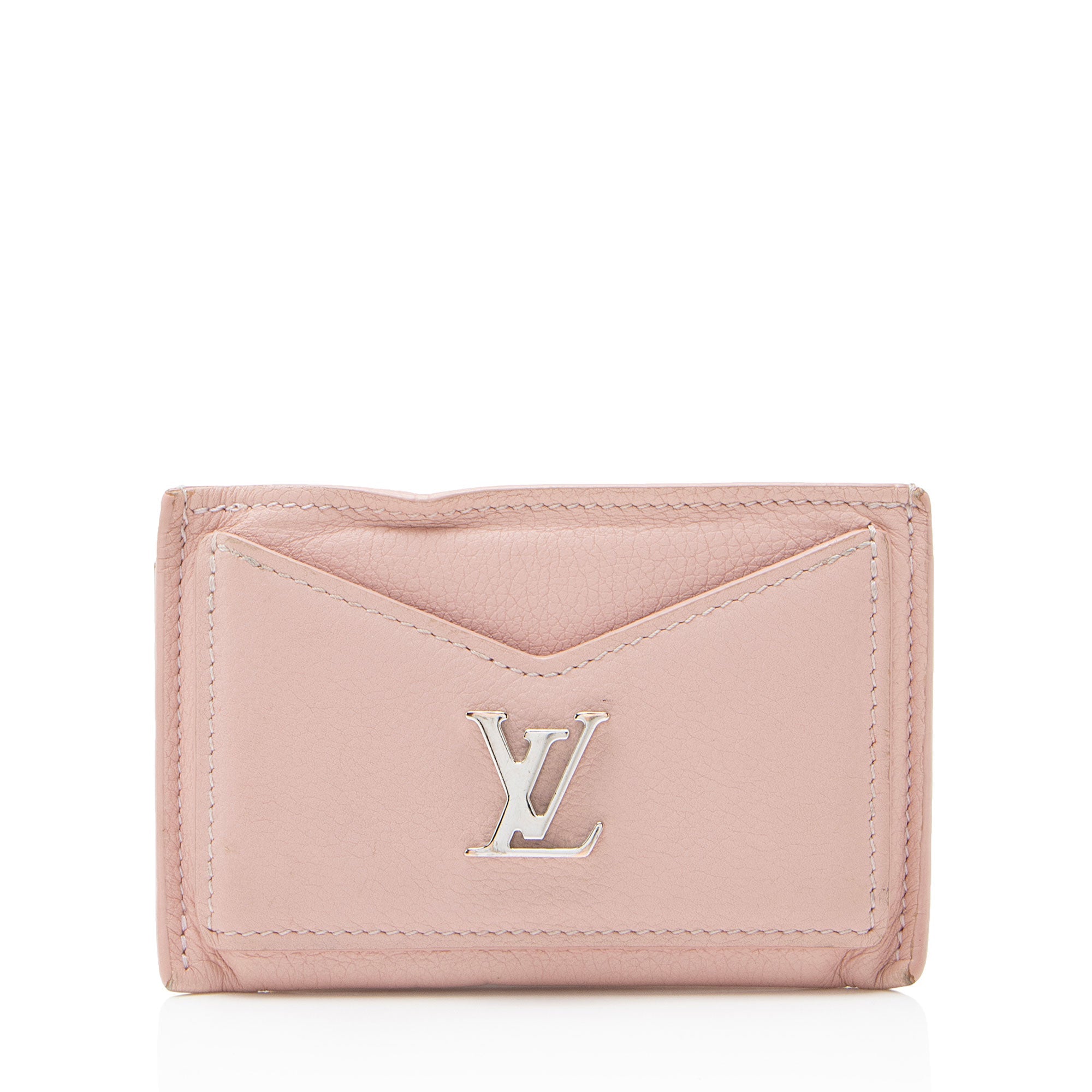 Louis Vuitton Calfskin Lockme Card Holder