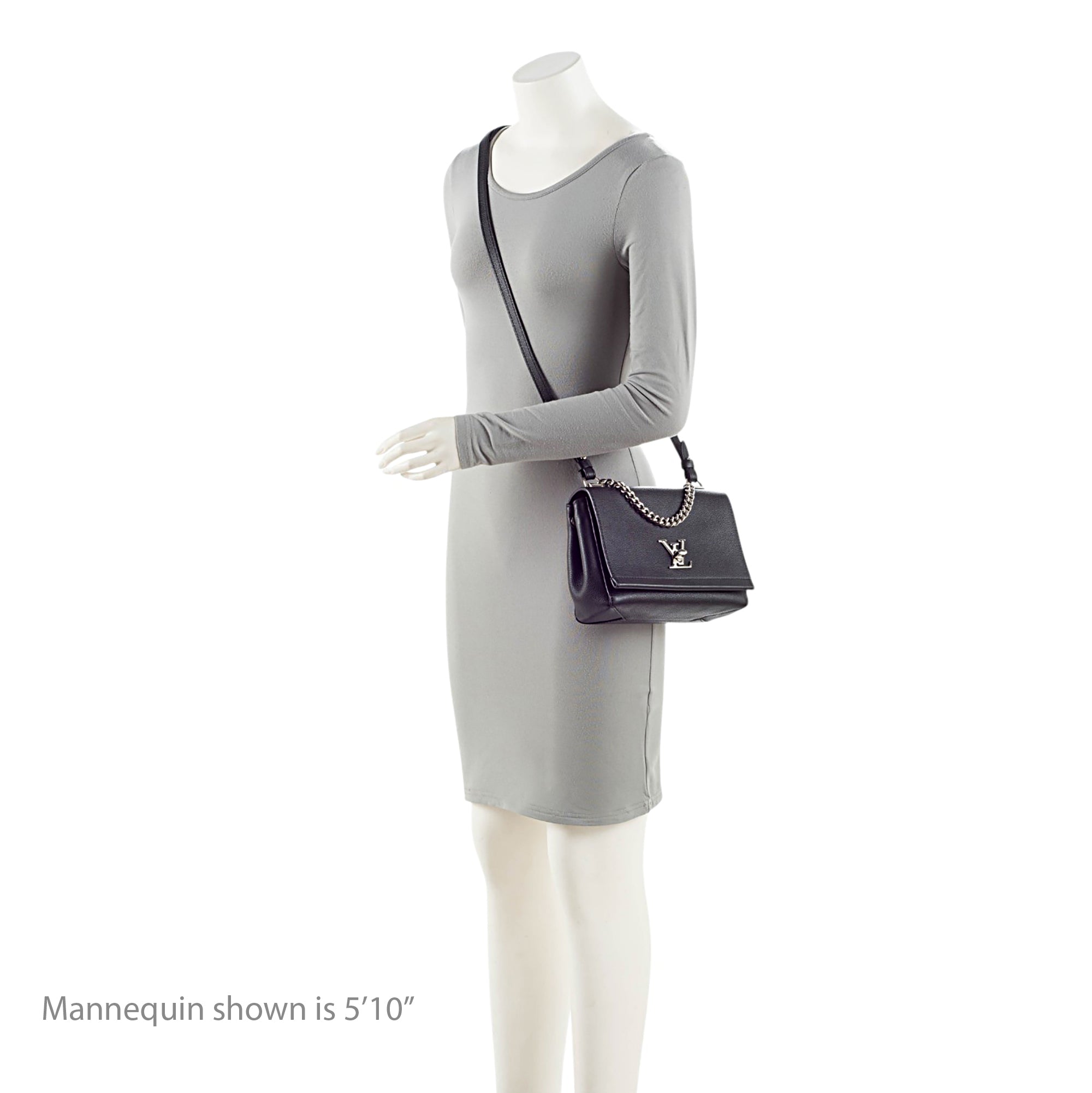 Louis Vuitton Calfskin Lockme II BB Shoulder Bag