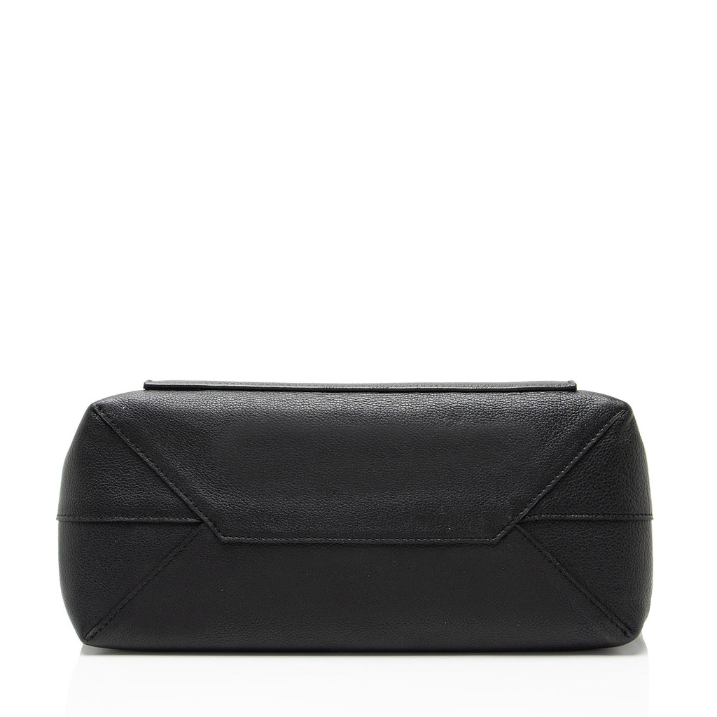 Louis Vuitton Calfskin Lockme MM Satchel