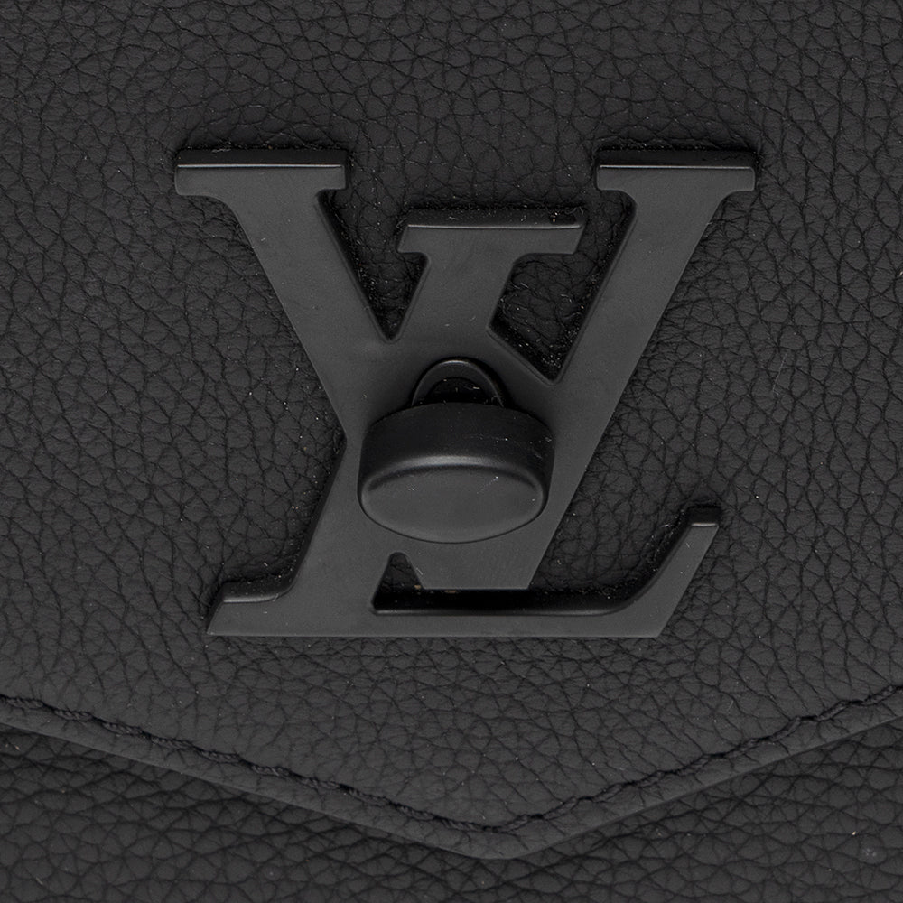 Louis Vuitton Calfskin Lockme Tote (SHF-21403)