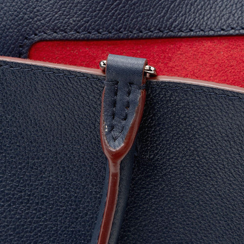 Louis Vuitton Calfskin Lockmeto Tote (SHF-19208)