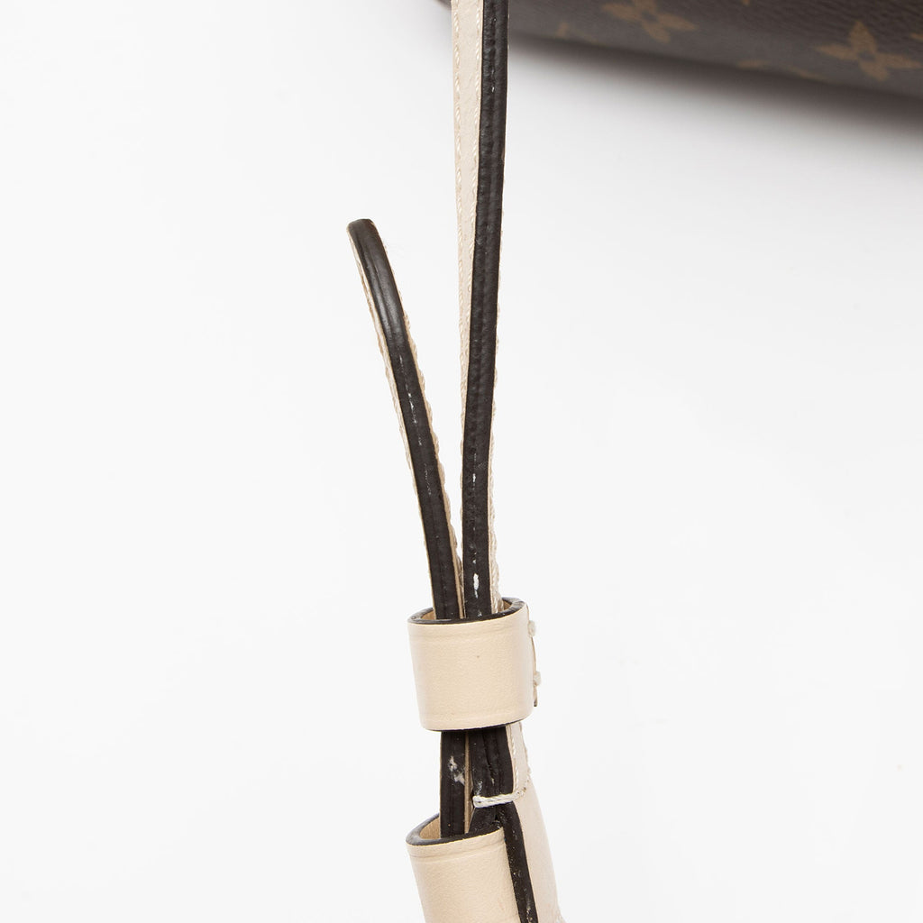 Louis Vuitton Calfskin Monogram Canvas Fold Tote MM