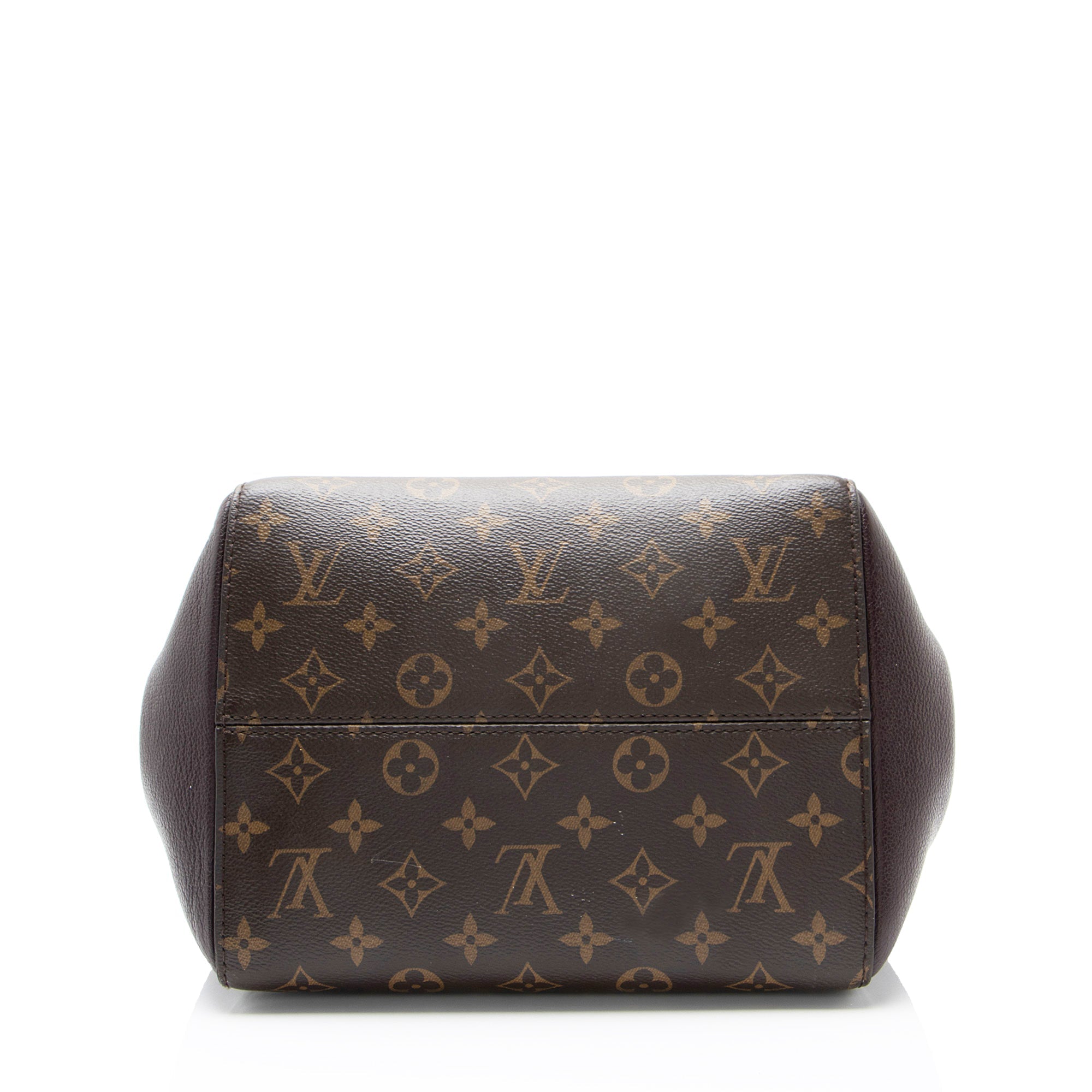 Louis Vuitton Calfskin Monogram Canvas Fold Tote MM