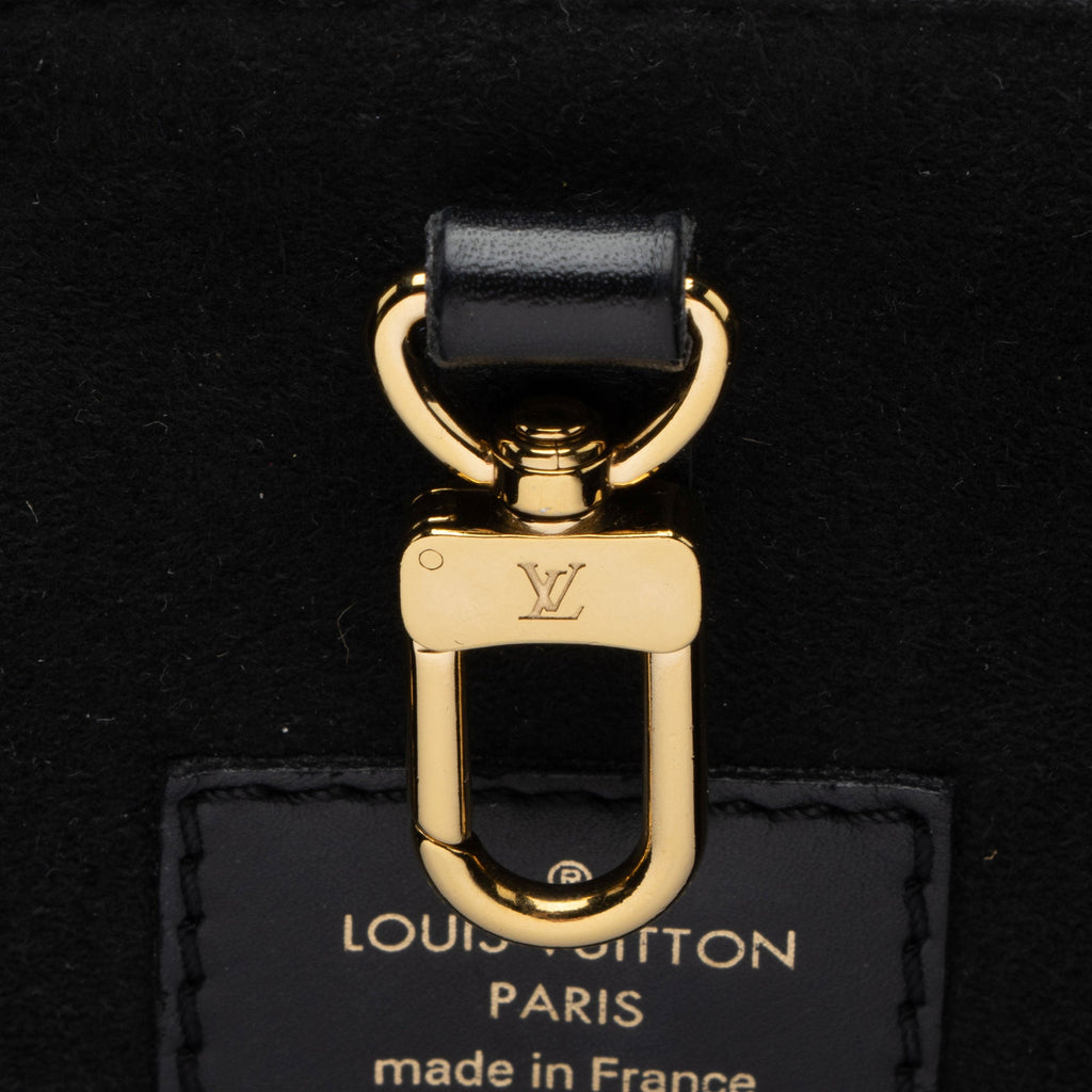 Louis Vuitton Calfskin Monogram Canvas Fold Tote PM (SHF-GYPLPT)