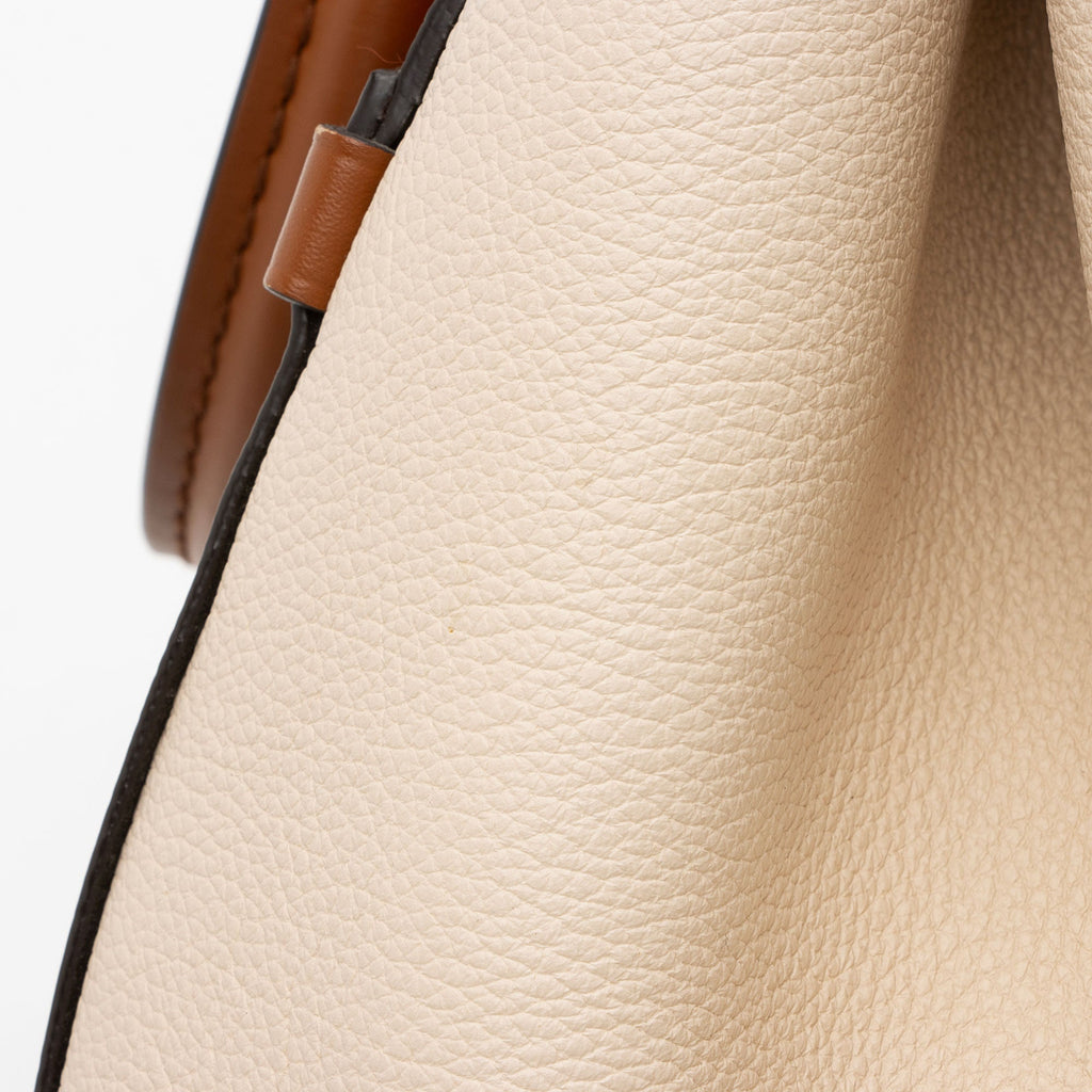 Louis Vuitton Calfskin Monogram Canvas Fold Tote PM