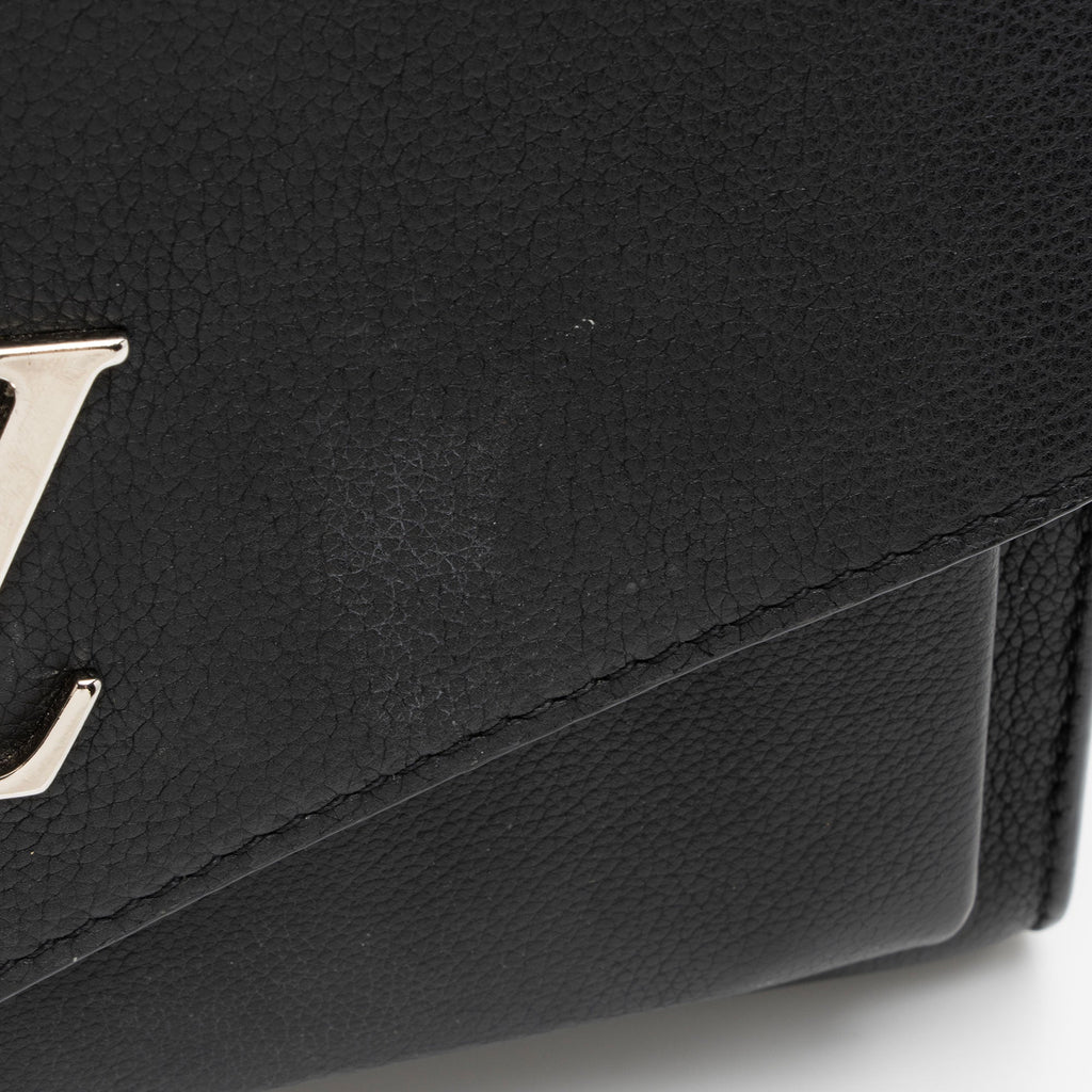 Louis Vuitton Calfskin Mylockme BB Shoulder Bag (SHF-9C4gdg)