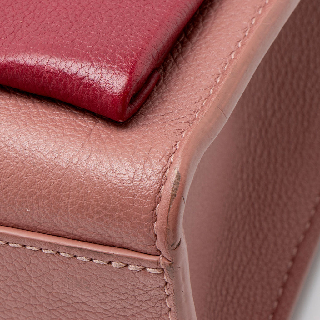 Louis Vuitton Calfskin Mylockme BB Shoulder Bag