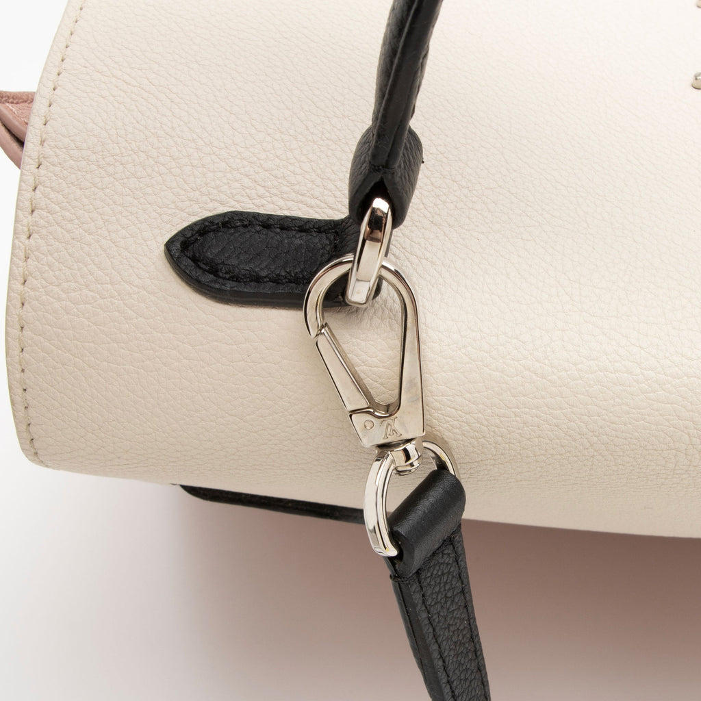 Louis Vuitton Calfskin Lockme Ever MM Top Handle (SHF-rz7iDD)