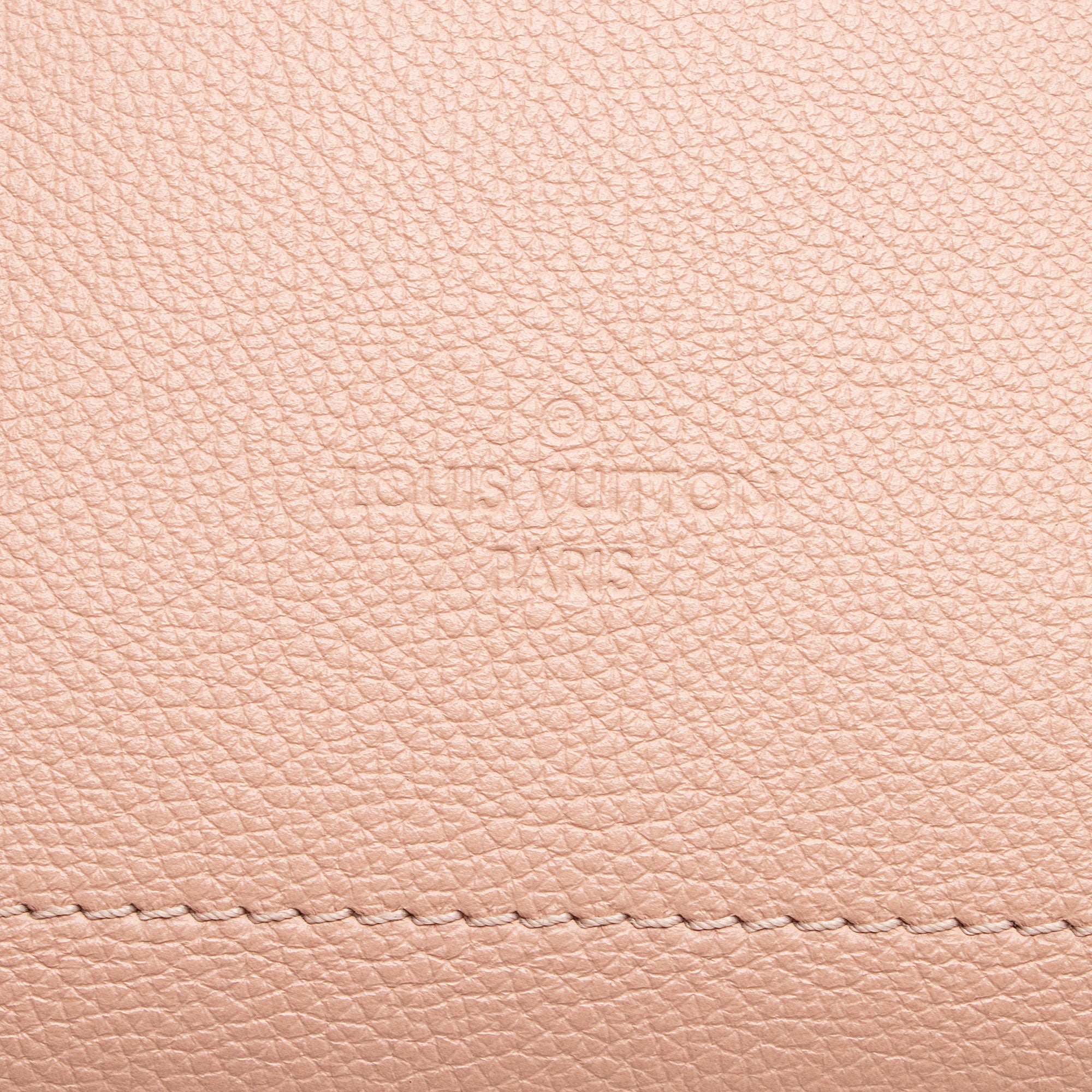 Louis Vuitton Calfskin Lockme Ever MM Top Handle (SHF-rz7iDD)