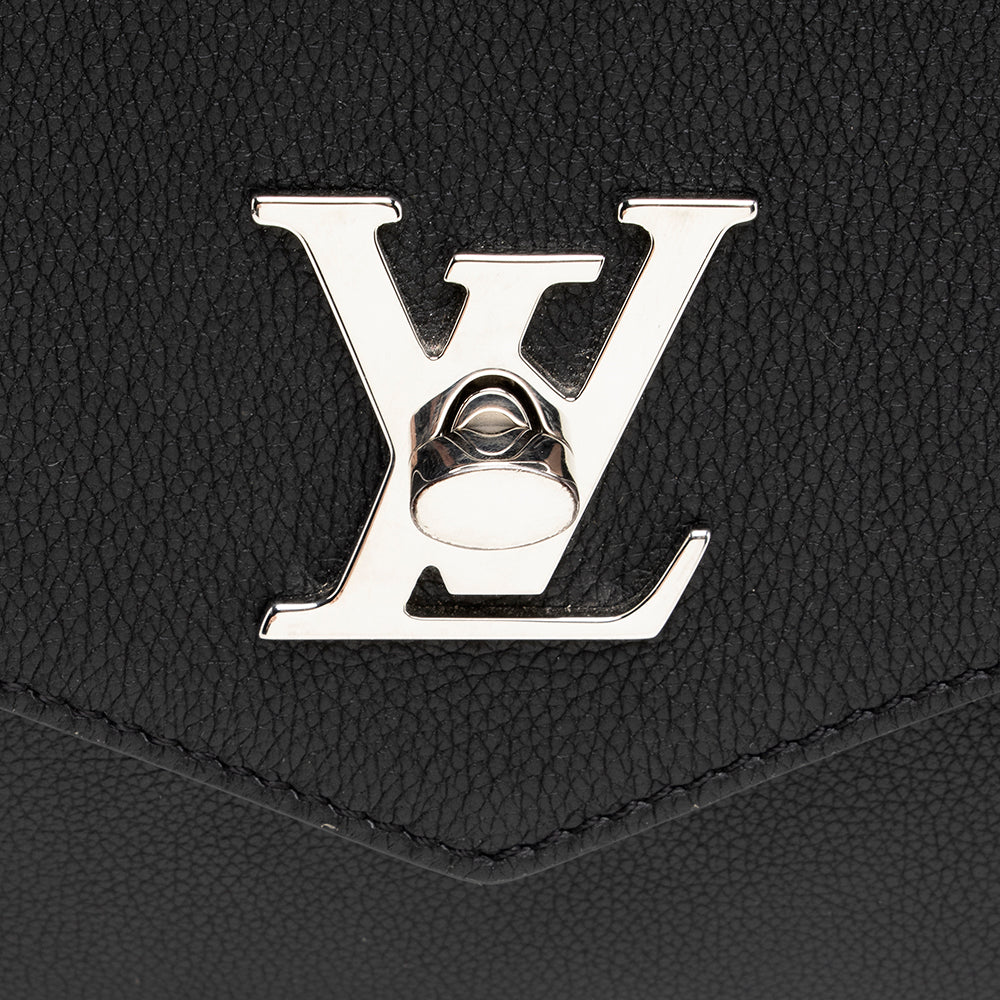 Louis Vuitton Calfskin Mylockme Satchel (SHF-18939)