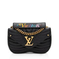 Louis Vuitton Calfskin New Wave Chain MM Shoulder Bag