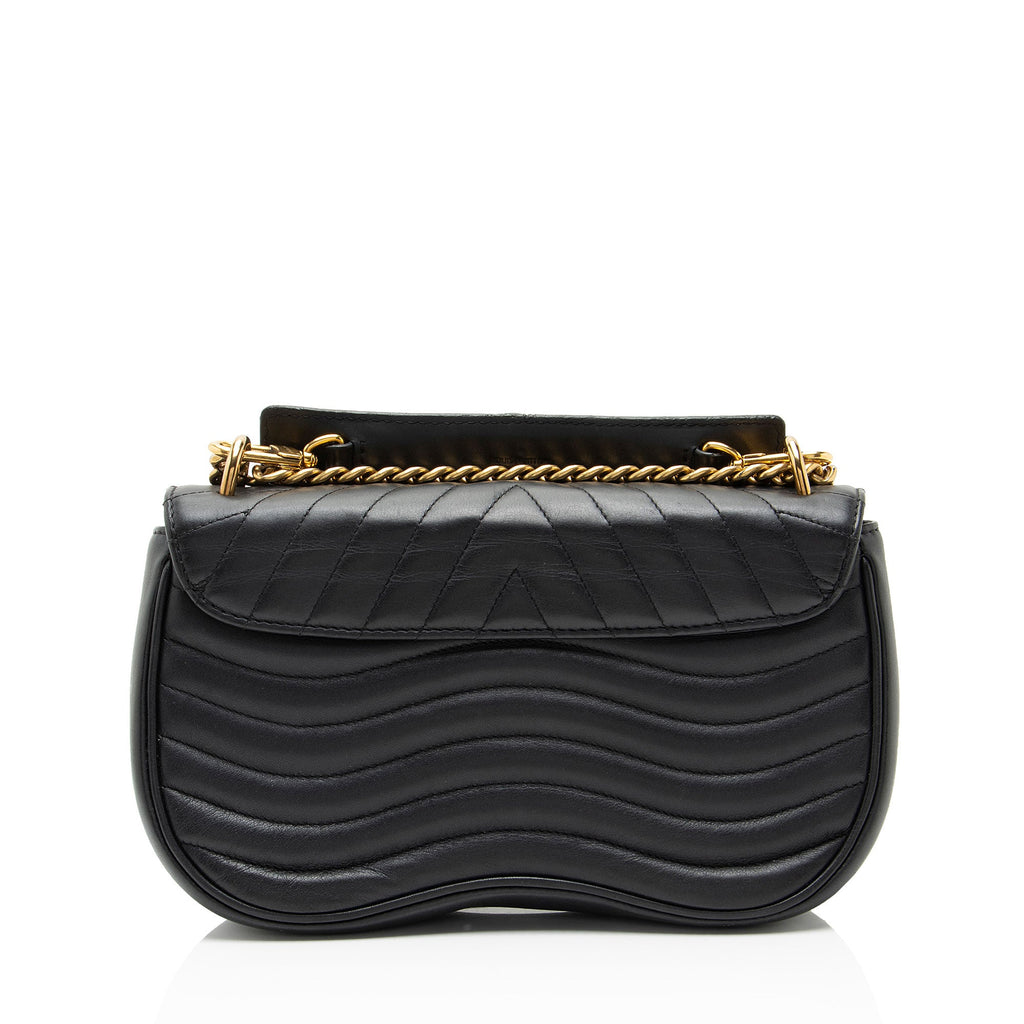 Louis Vuitton Calfskin New Wave Chain MM Shoulder Bag