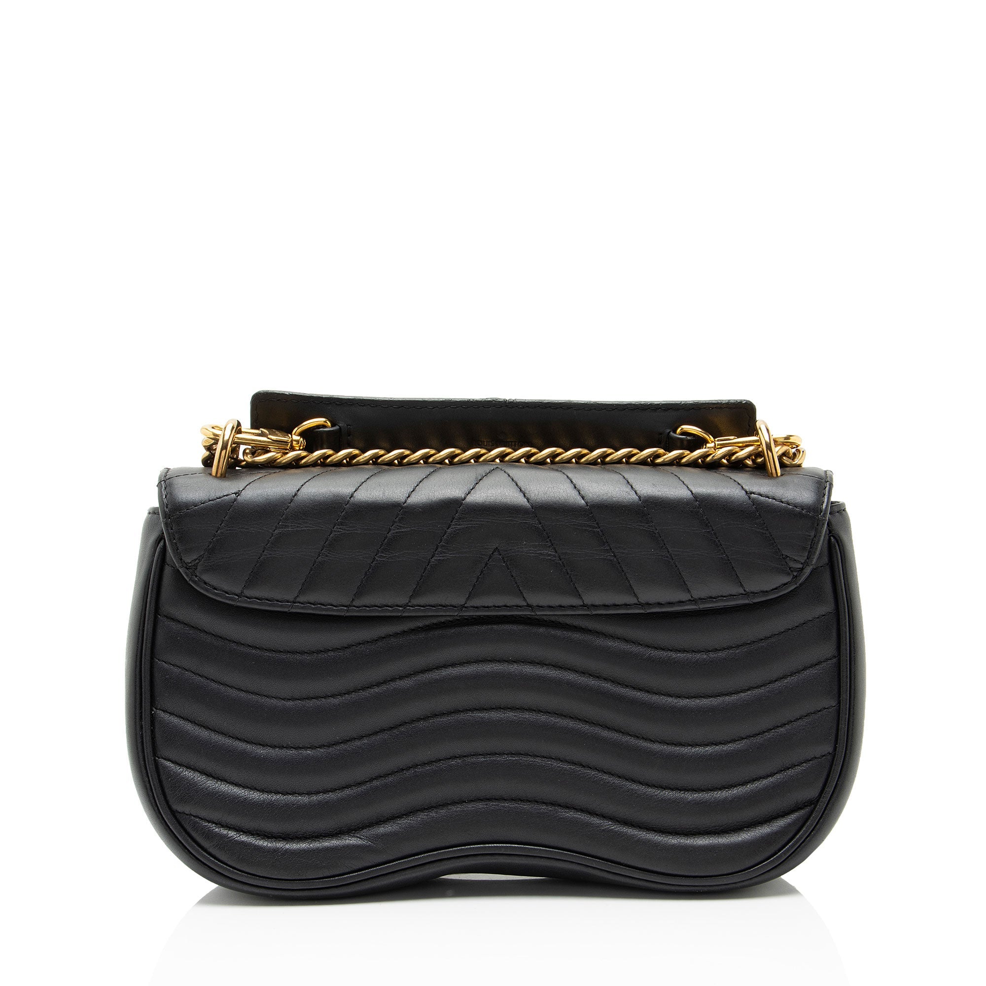 Louis Vuitton Calfskin New Wave Chain MM Shoulder Bag