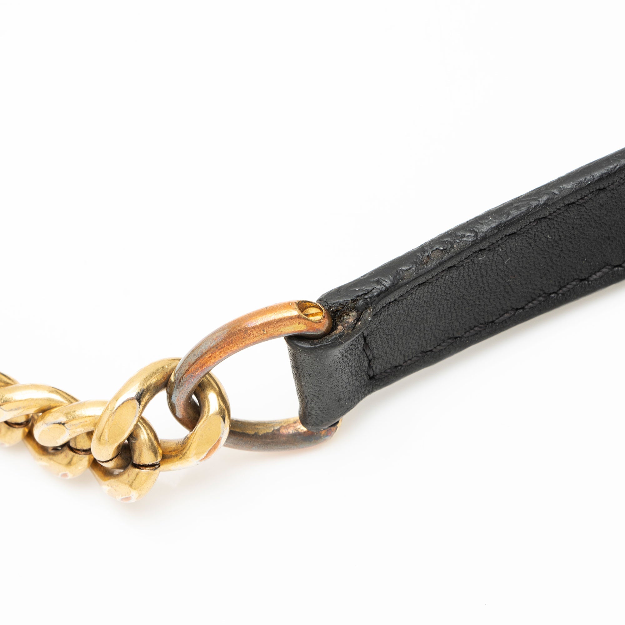 Louis Vuitton Calfskin New Wave Chain MM Shoulder Bag