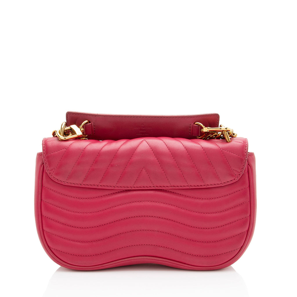 Louis Vuitton Calfskin New Wave Chain MM Shoulder Bag