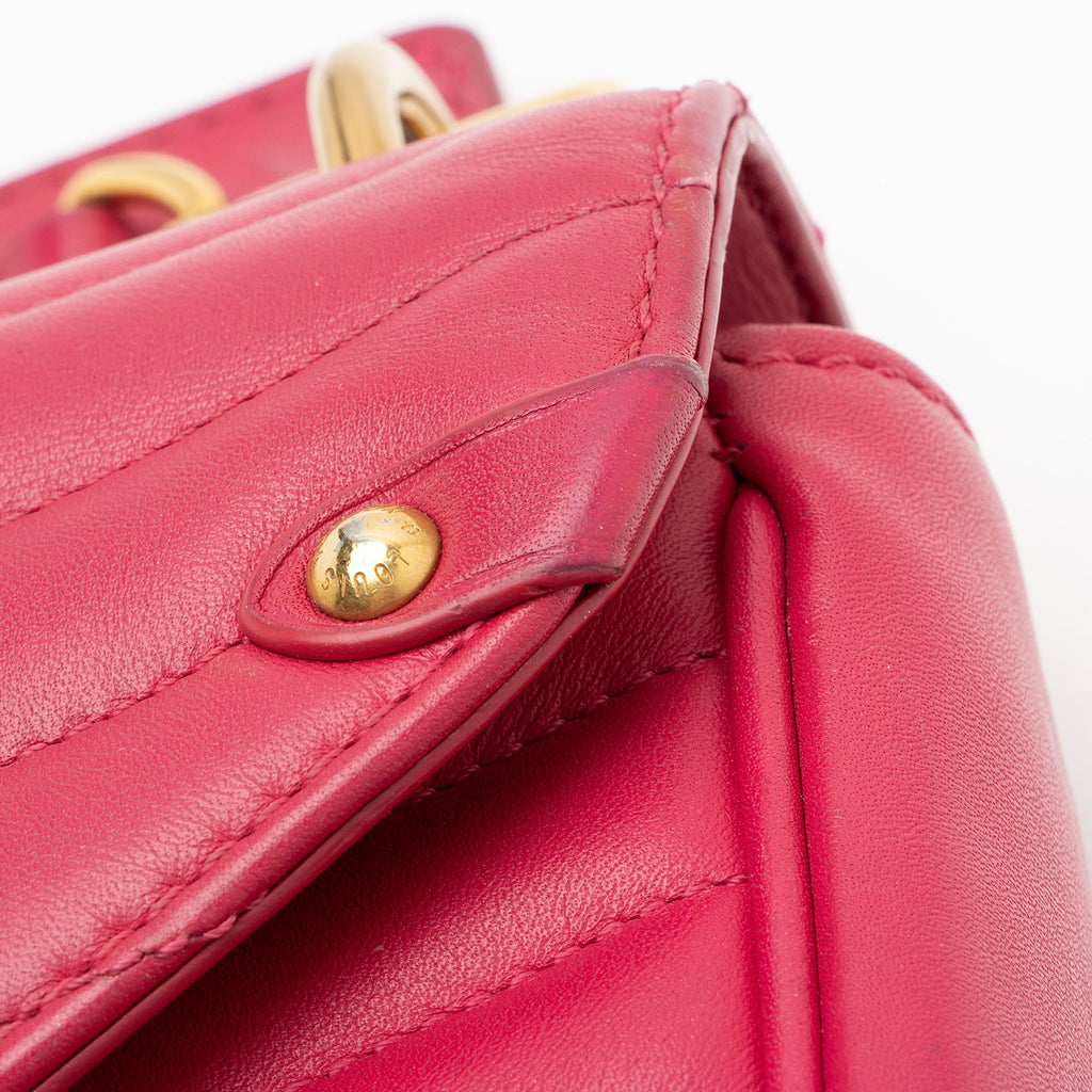 Louis Vuitton Calfskin New Wave Chain MM Shoulder Bag
