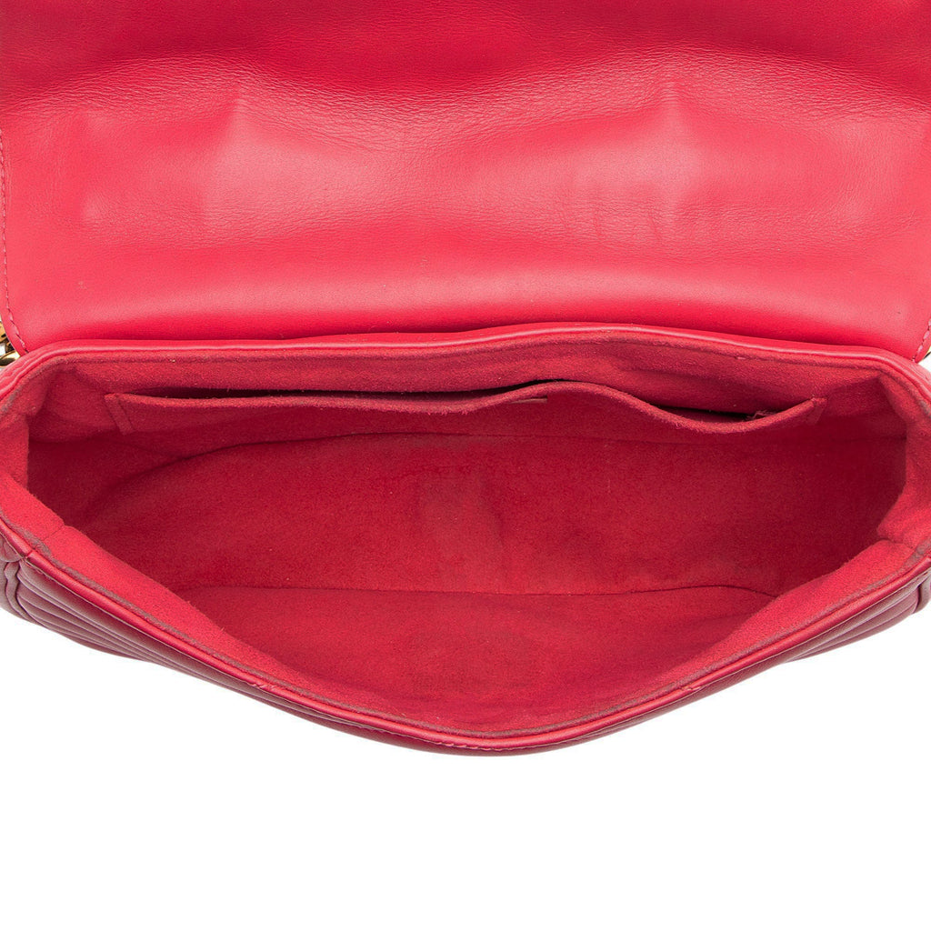 Louis Vuitton Calfskin New Wave Chain MM Shoulder Bag