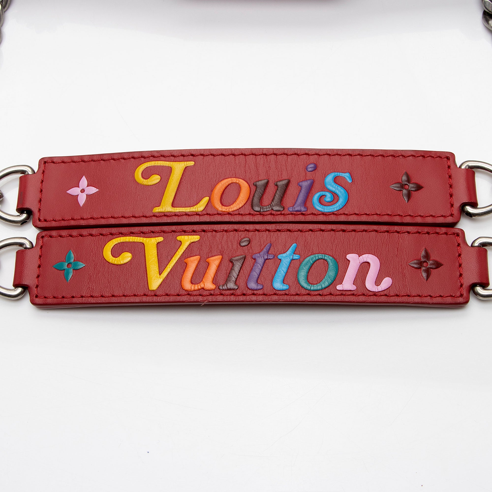 Louis Vuitton Calfskin New Wave Chain Tote (SHF-FEtc9L)
