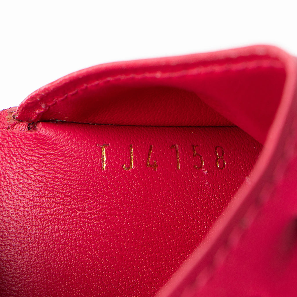 Louis Vuitton Calfskin New Wave Compact Zip Wallet