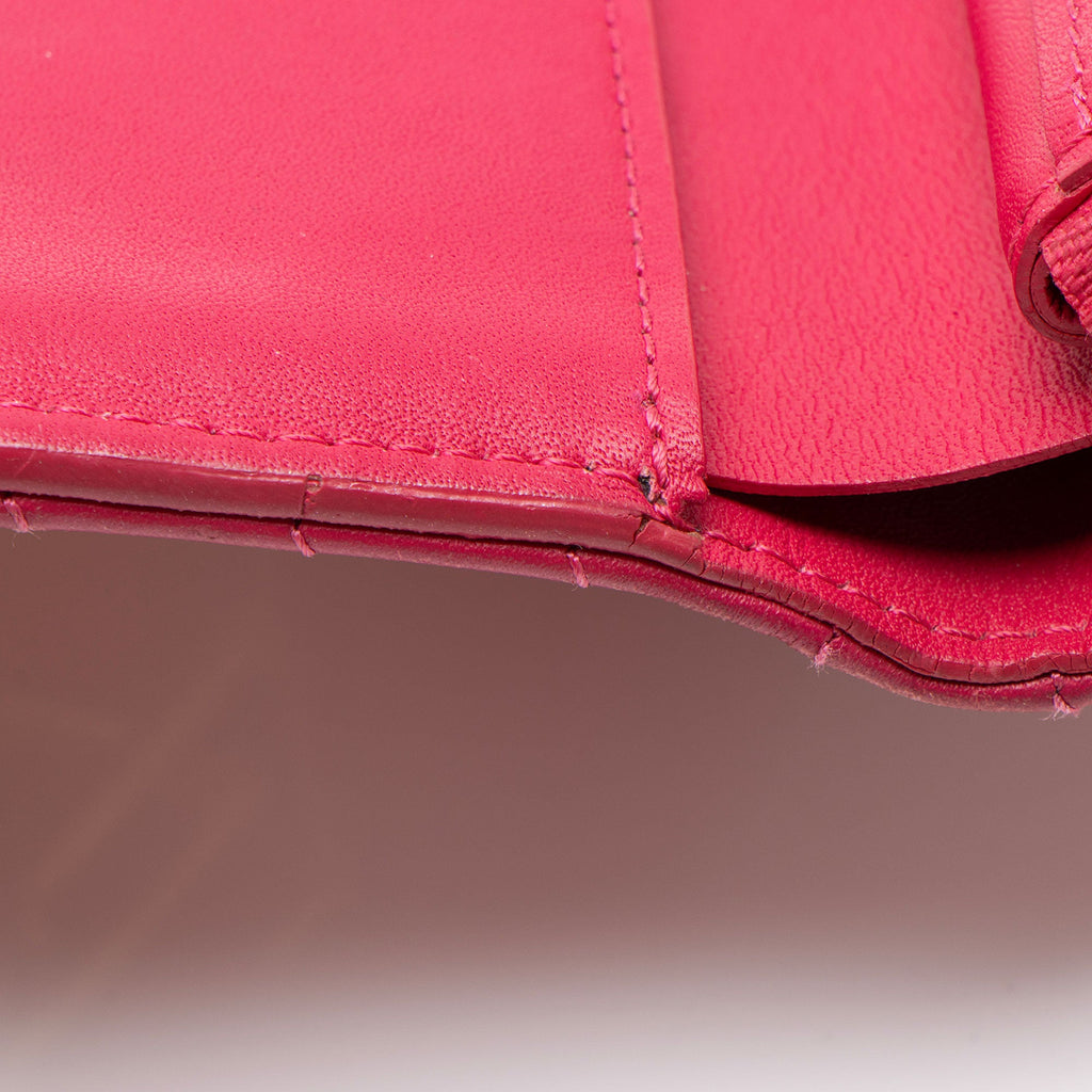 Louis Vuitton Calfskin New Wave Compact Zip Wallet