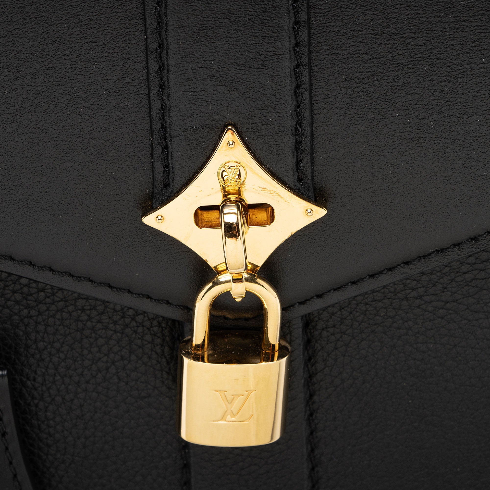 Louis Vuitton Calfskin Rose Des Vents MM Top Handle