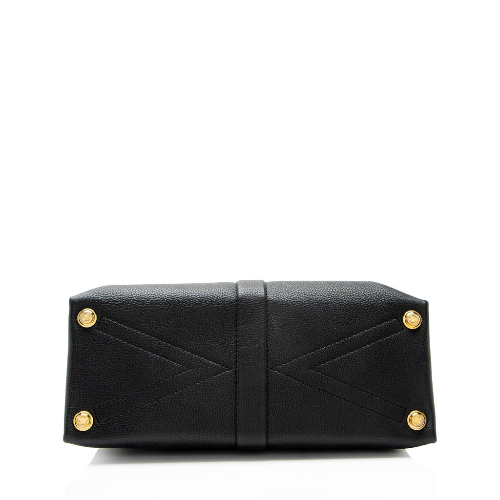 Louis Vuitton Calfskin Rose Des Vents MM Top Handle