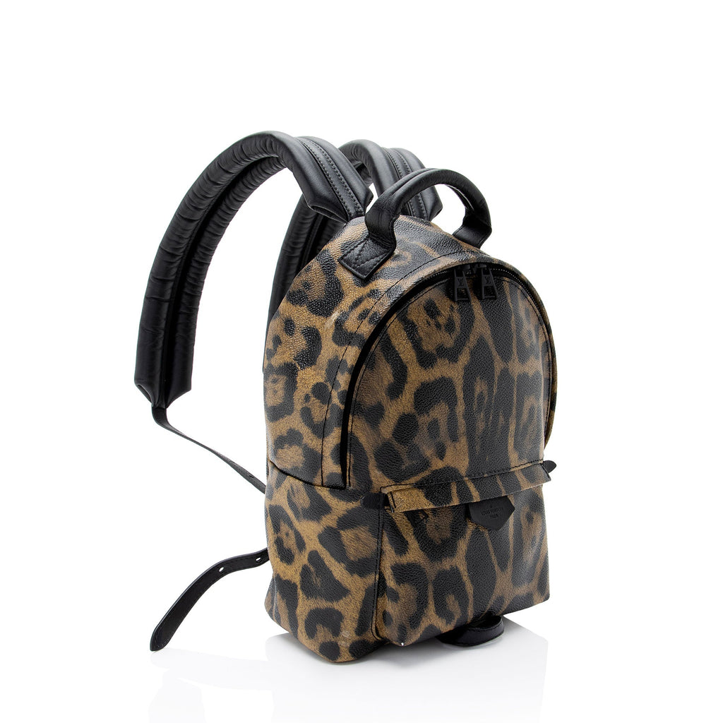 Louis Vuitton Coated Canvas Wild Animal Print Palm Springs PM Backpack
