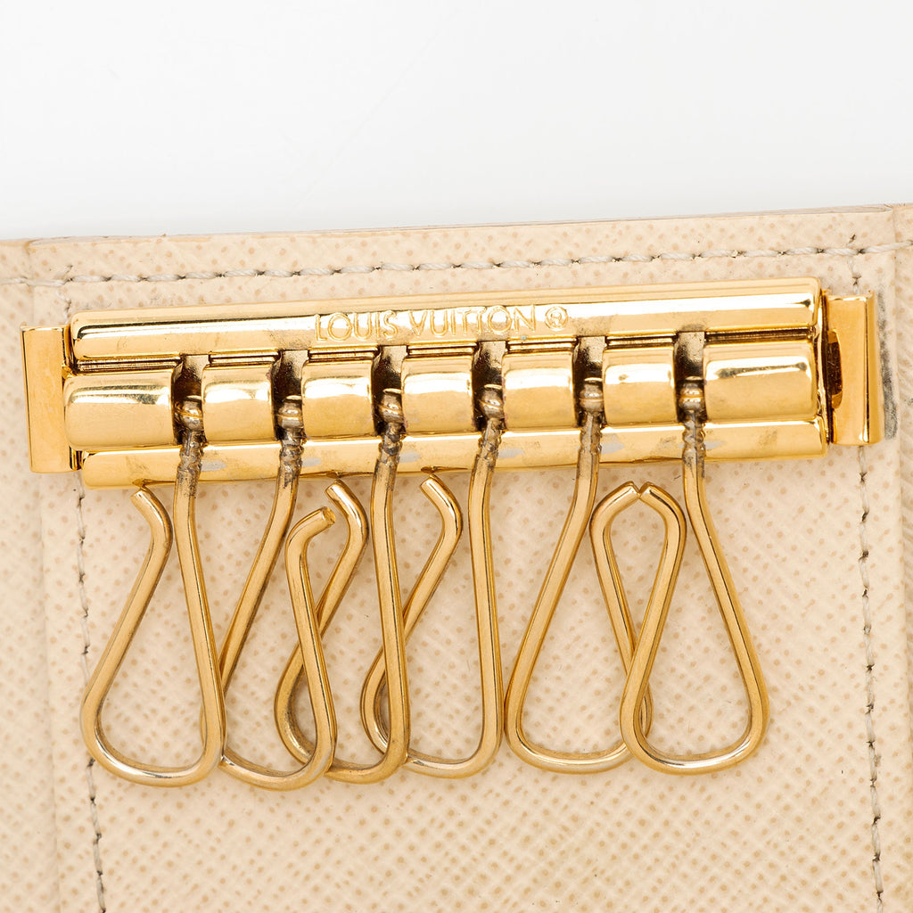 Louis Vuitton Damier Azur 6 Key Holder