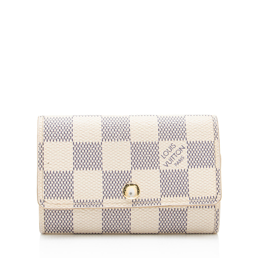 Louis Vuitton Damier Azur 6 Key Holder