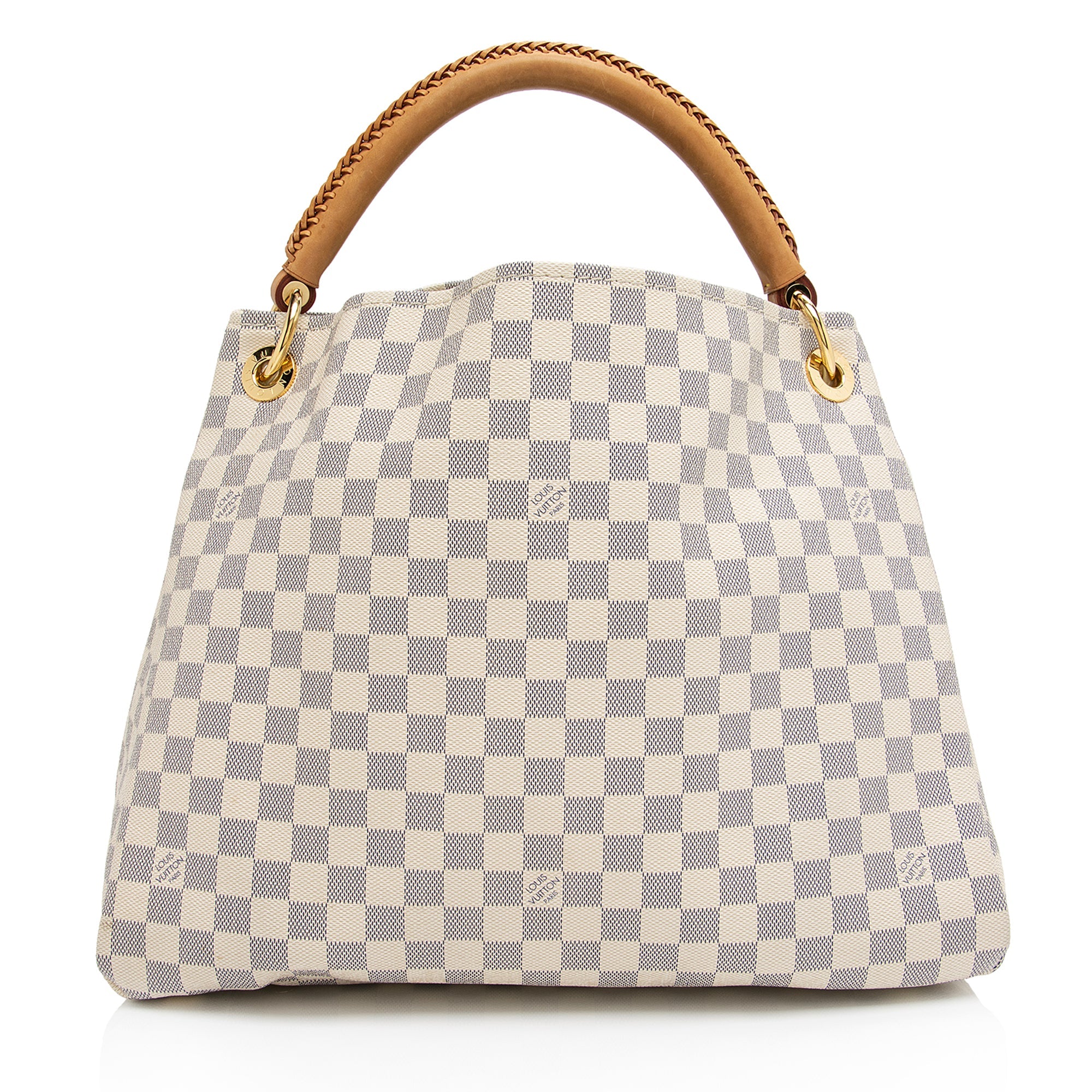 Louis Vuitton Damier Azur Artsy MM Shoulder Bag (SHF-e4MqKD)
