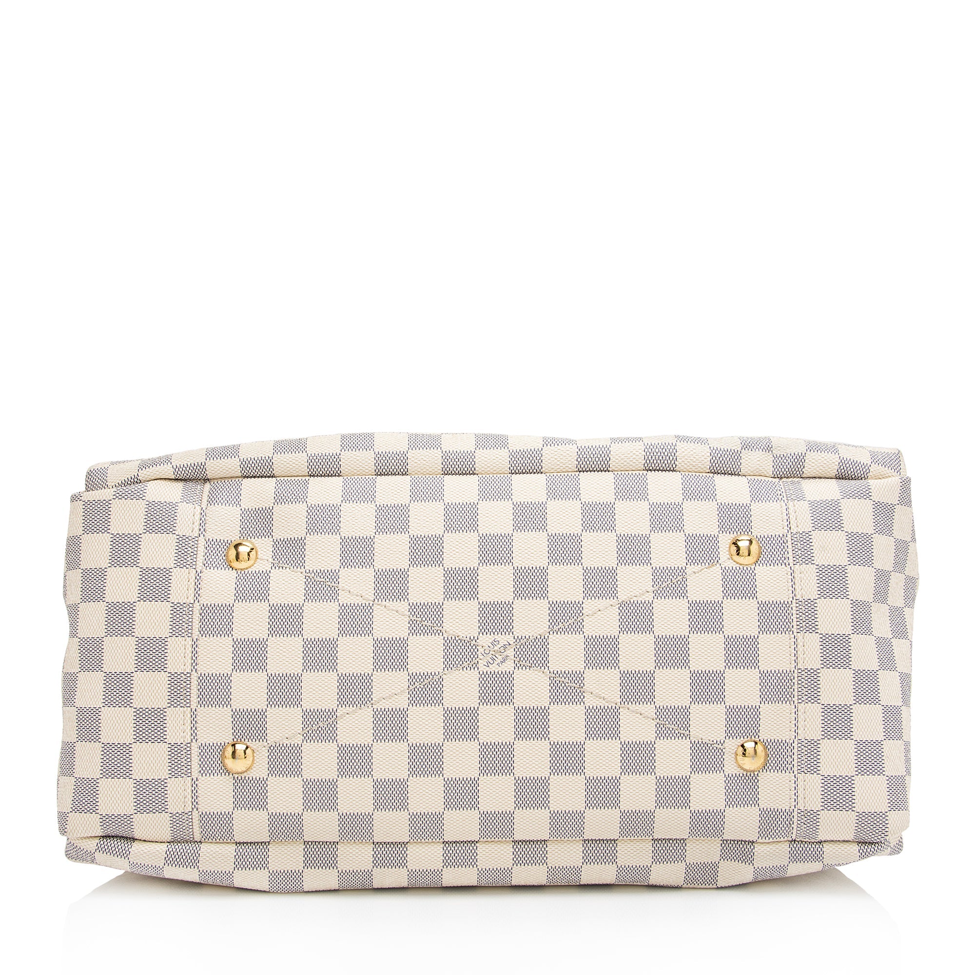 Louis Vuitton Damier Azur Artsy MM Shoulder Bag (SHF-e4MqKD)