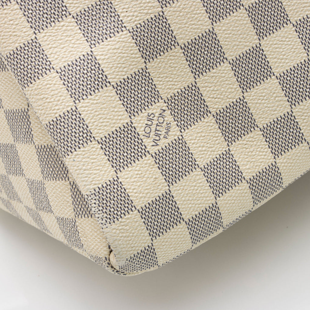 Louis Vuitton Damier Azur Artsy MM Shoulder Bag (SHF-A8ts8C)