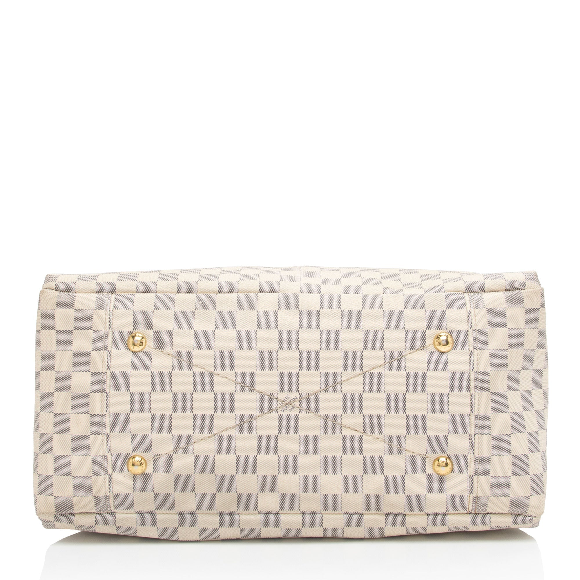 Louis Vuitton Damier Azur Artsy MM Shoulder Bag (SHF-X12eKK)