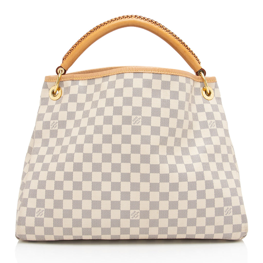 Louis Vuitton Damier Azur Artsy MM Shoulder Bag (SHF-t0GOGi)