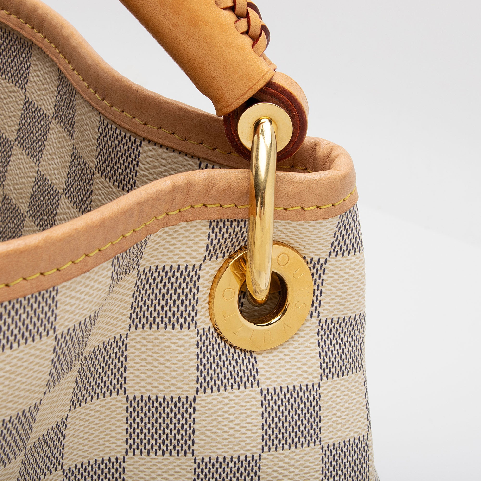 Louis Vuitton Damier Azur Artsy MM Shoulder Bag (SHF-t0GOGi)