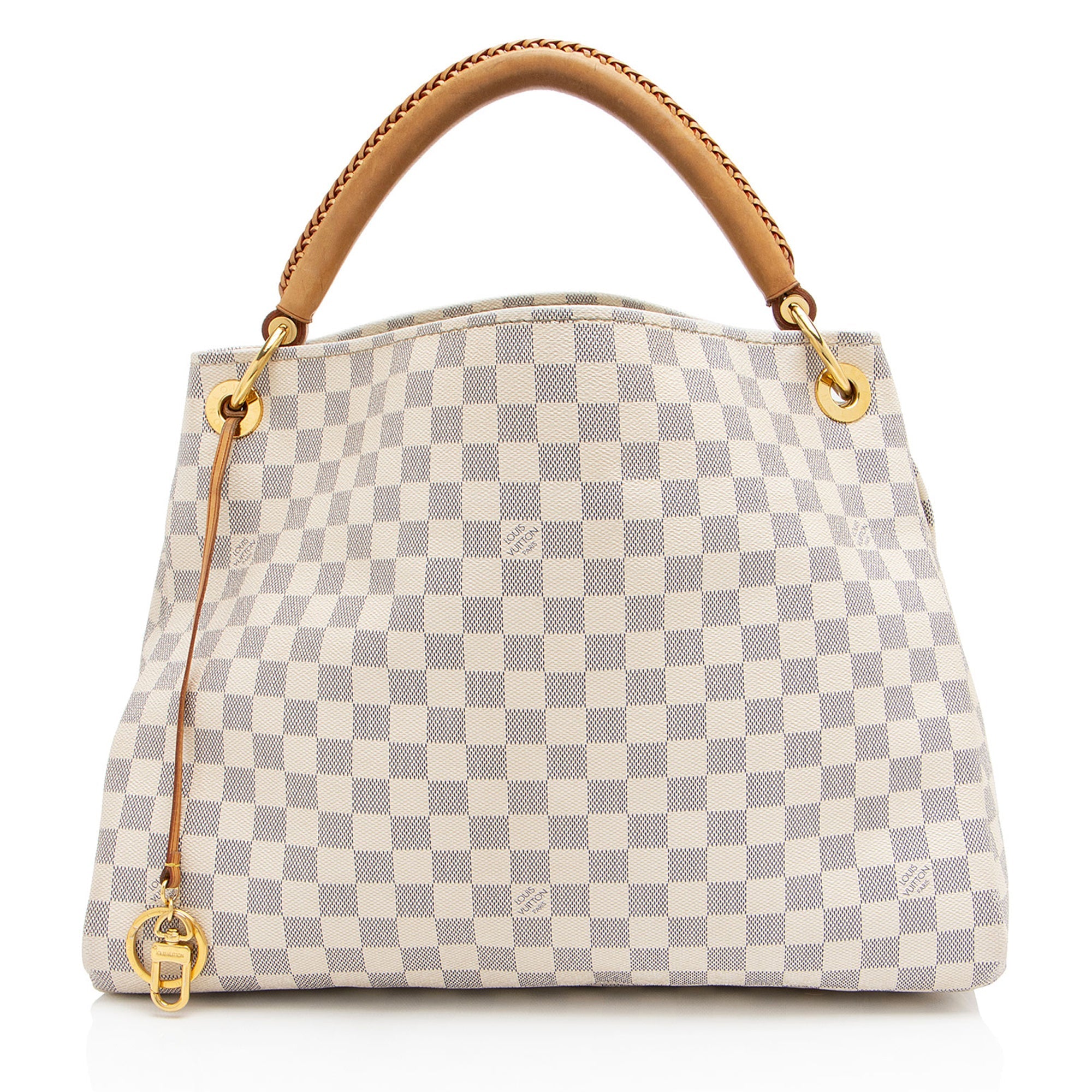 Louis Vuitton Damier Azur Artsy MM Shoulder Bag (SHF-D9Abmw)