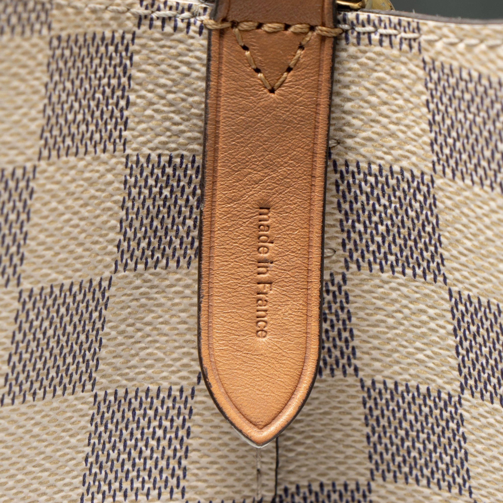 Louis Vuitton Damier Azur Braided Neonoe Shoulder Bag