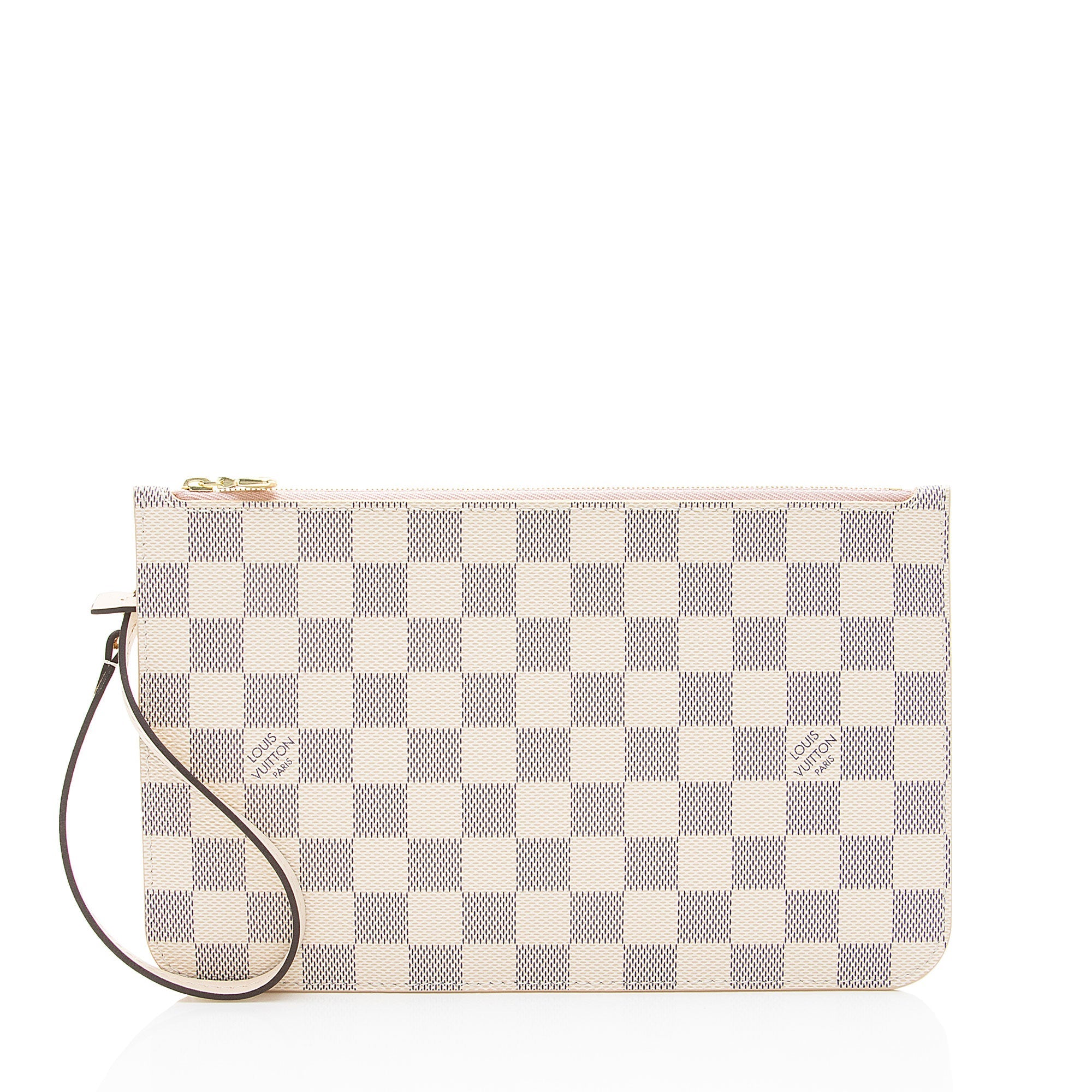 Louis Vuitton Damier Azur Braided Neverfull MM NM Pochette
