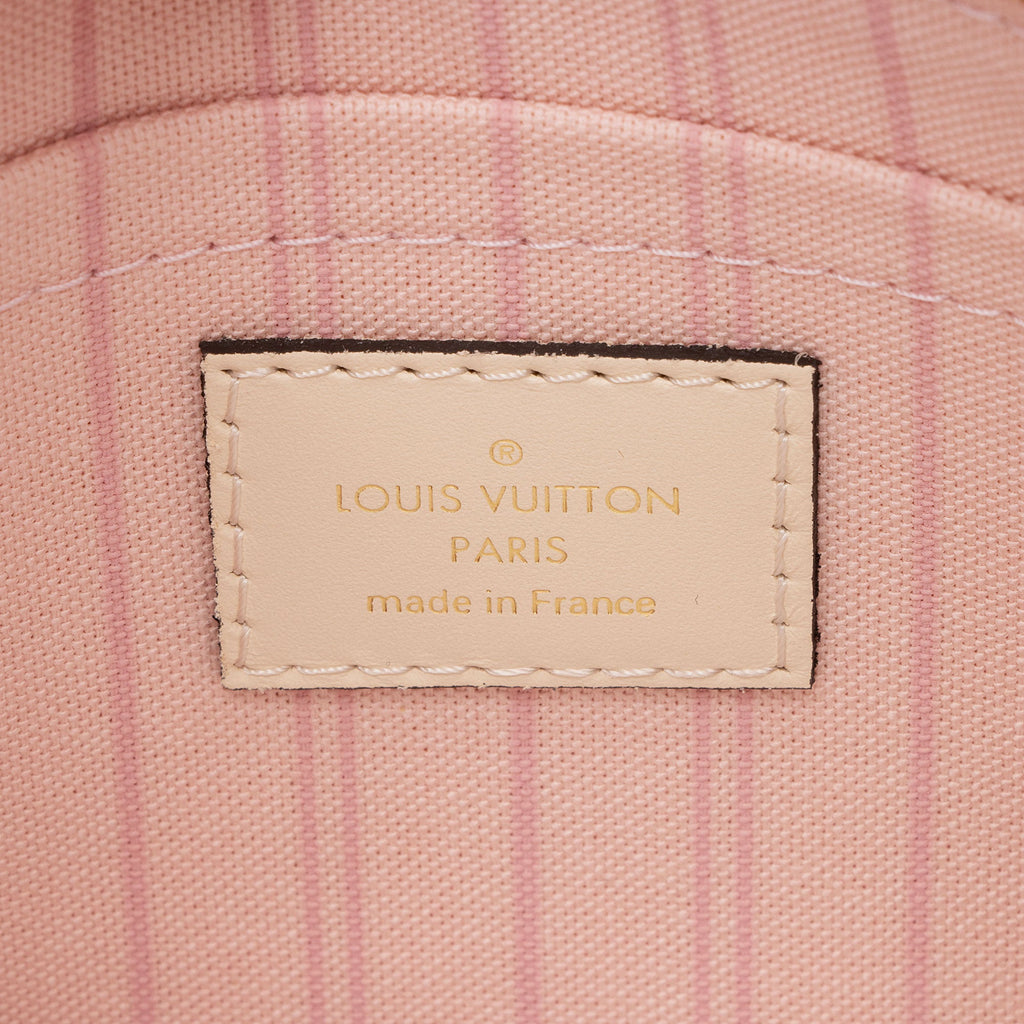 Louis Vuitton Damier Azur Braided Neverfull MM NM Pochette