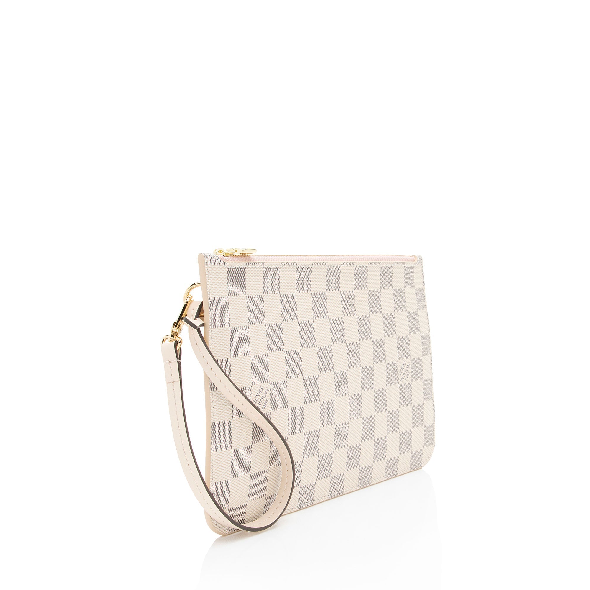 Louis Vuitton Damier Azur Braided Neverfull MM NM Pochette
