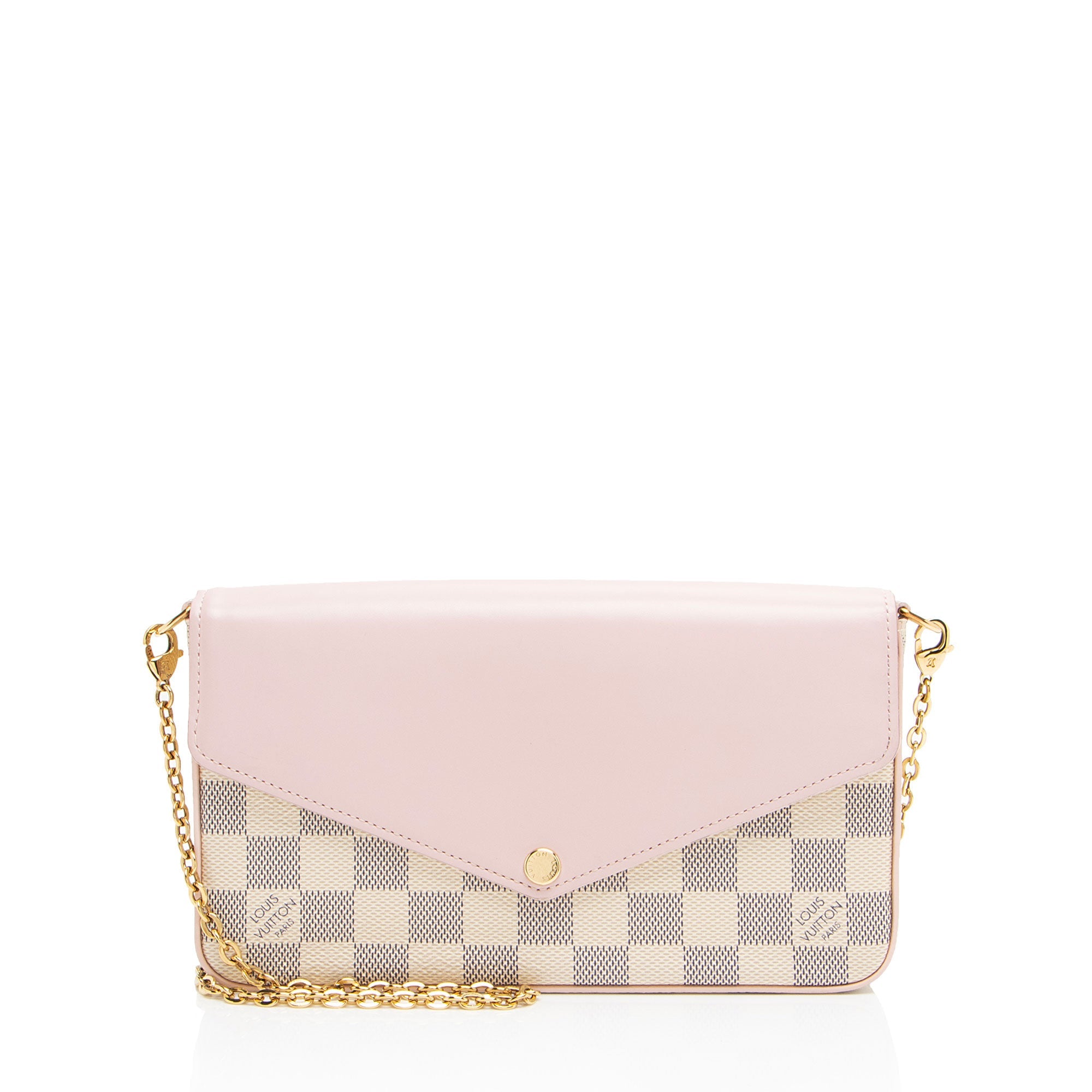 Louis Vuitton Damier Azur Calfskin Felicie Pochette