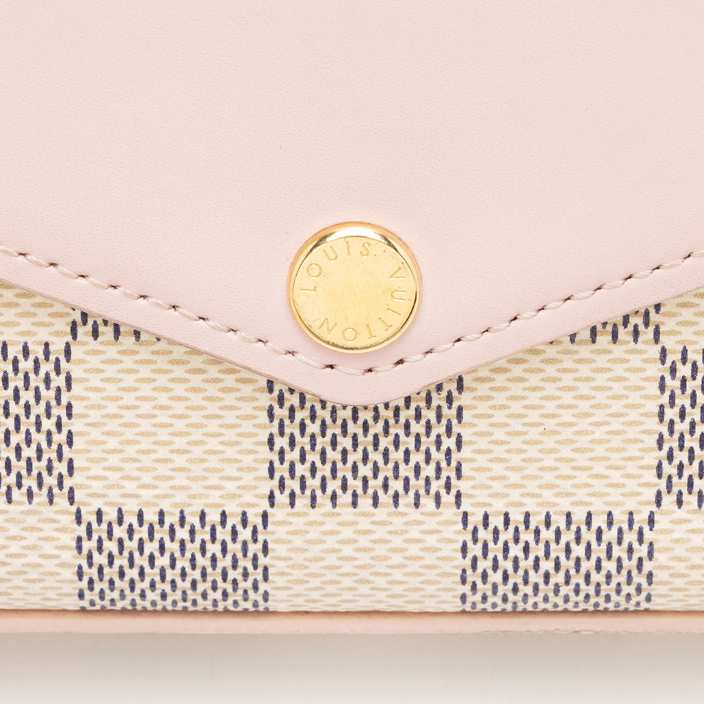 Louis Vuitton Damier Azur Calfskin Felicie Pochette