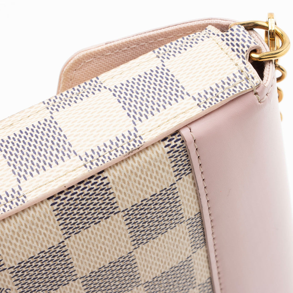 Louis Vuitton Damier Azur Calfskin Felicie Pochette