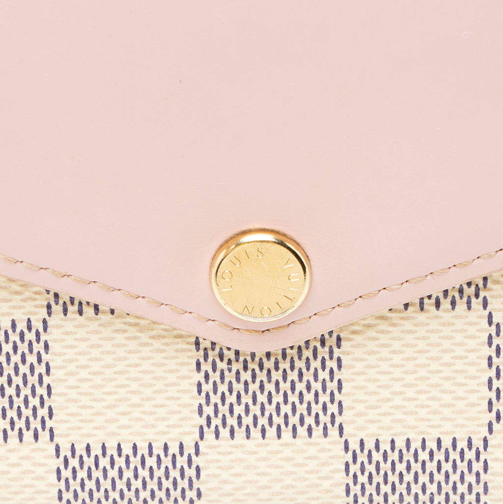 Louis Vuitton Damier Azur Calfskin Felicie Pochette
