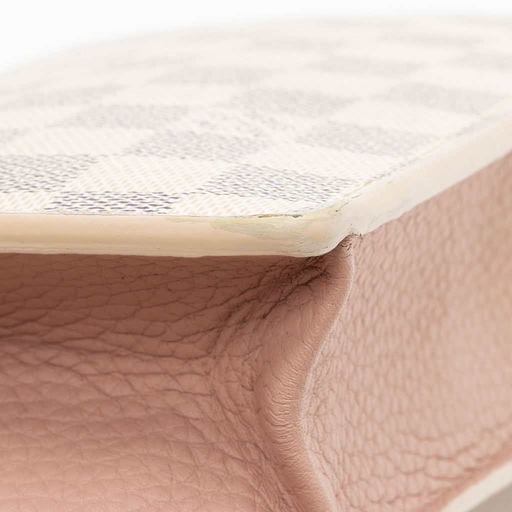 Louis Vuitton Damier Azur Croisette Chain Wallet