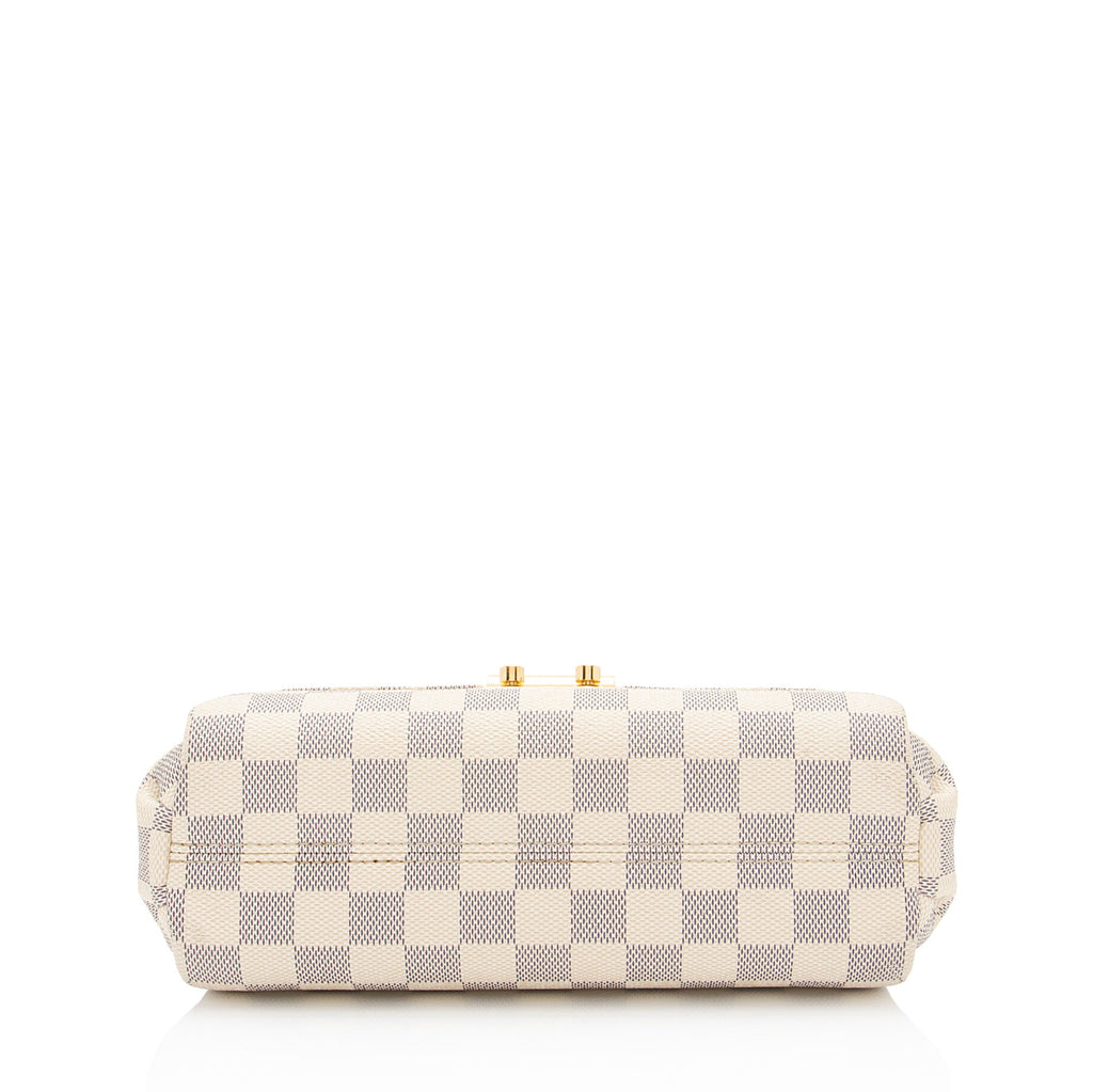 Louis Vuitton Damier Azur Croisette Shoulder Bag (SHF-8mbXF1)