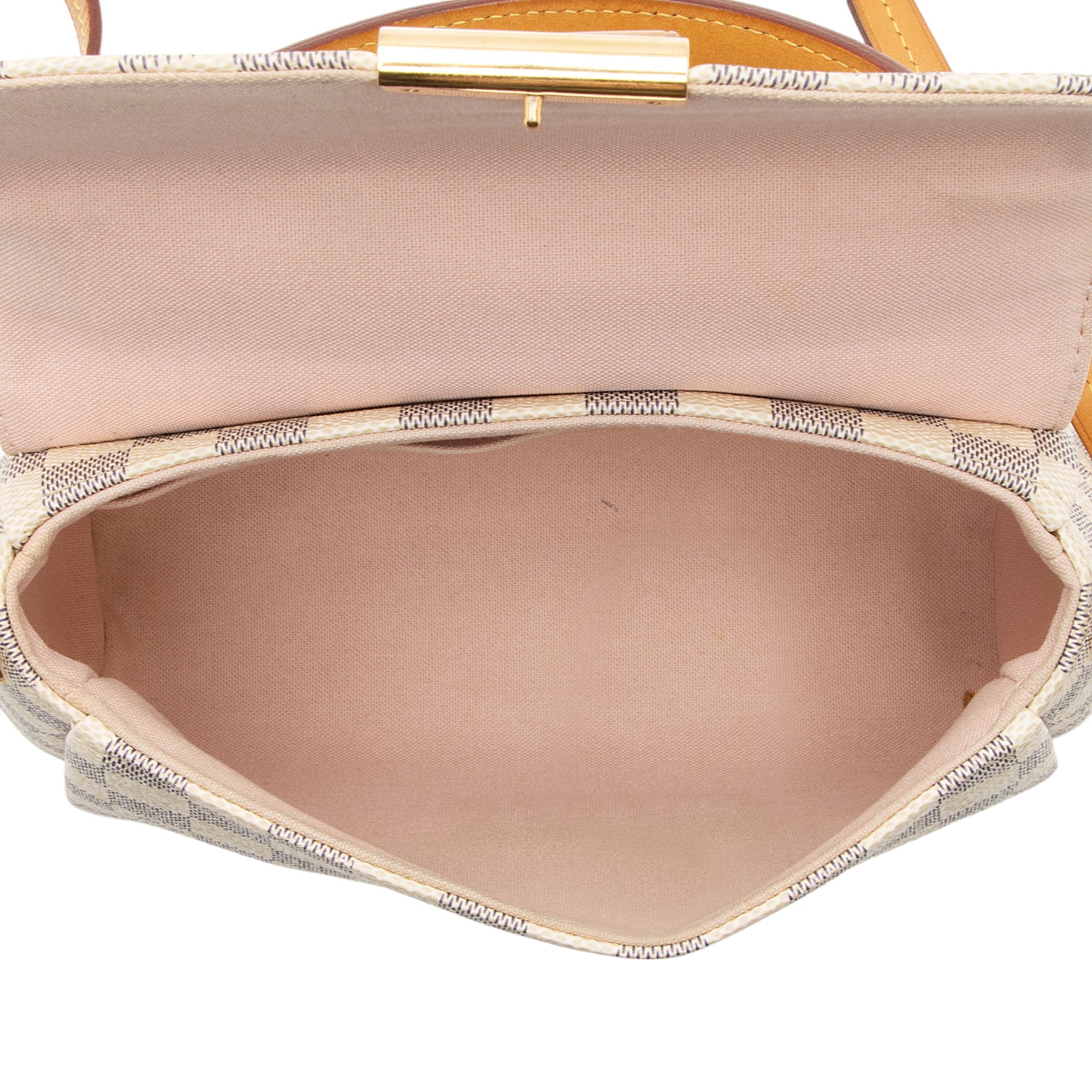 Louis Vuitton Damier Azur Croisette Shoulder Bag (SHF-8mbXF1)
