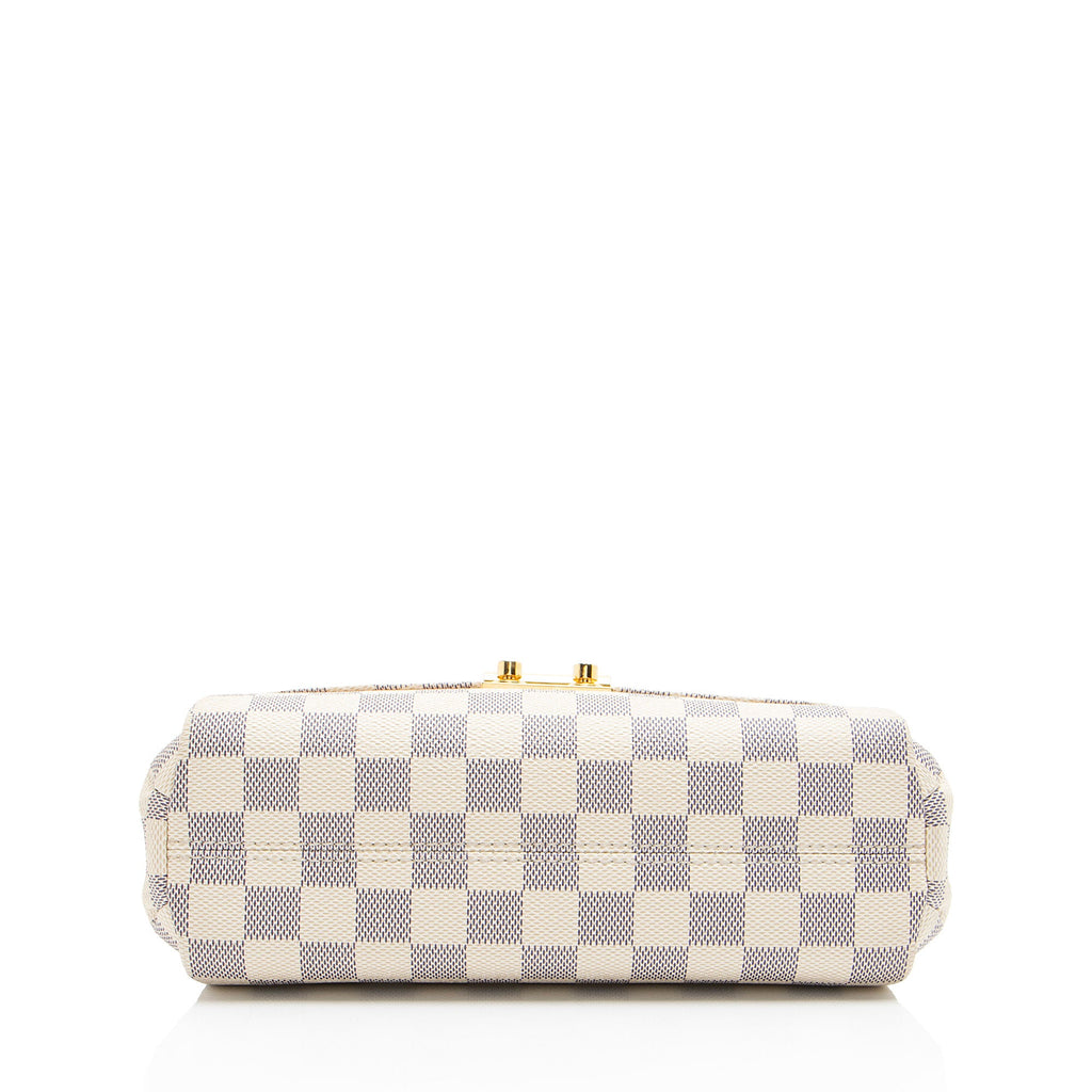 Louis Vuitton Damier Azur Croisette Shoulder Bag (SHF-LgQ1VD)